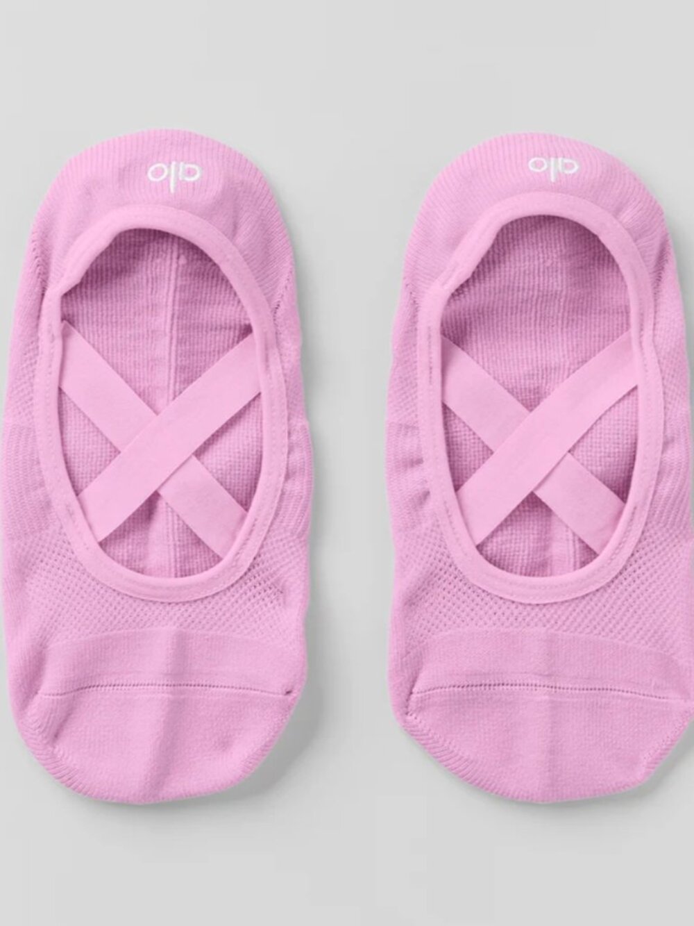 NWT ALO Women's Pivot Barre Sock, Candy Heart Pink, size S/M